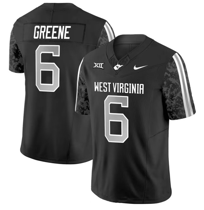 Youth West Virginia Mountaineers ACTIVE PLAYER Custom Black F.U.S.E. Stitched Football Jersey